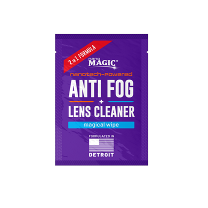 Anti Fog + Lens Cleaner 100pk Wipes [6ct/case]