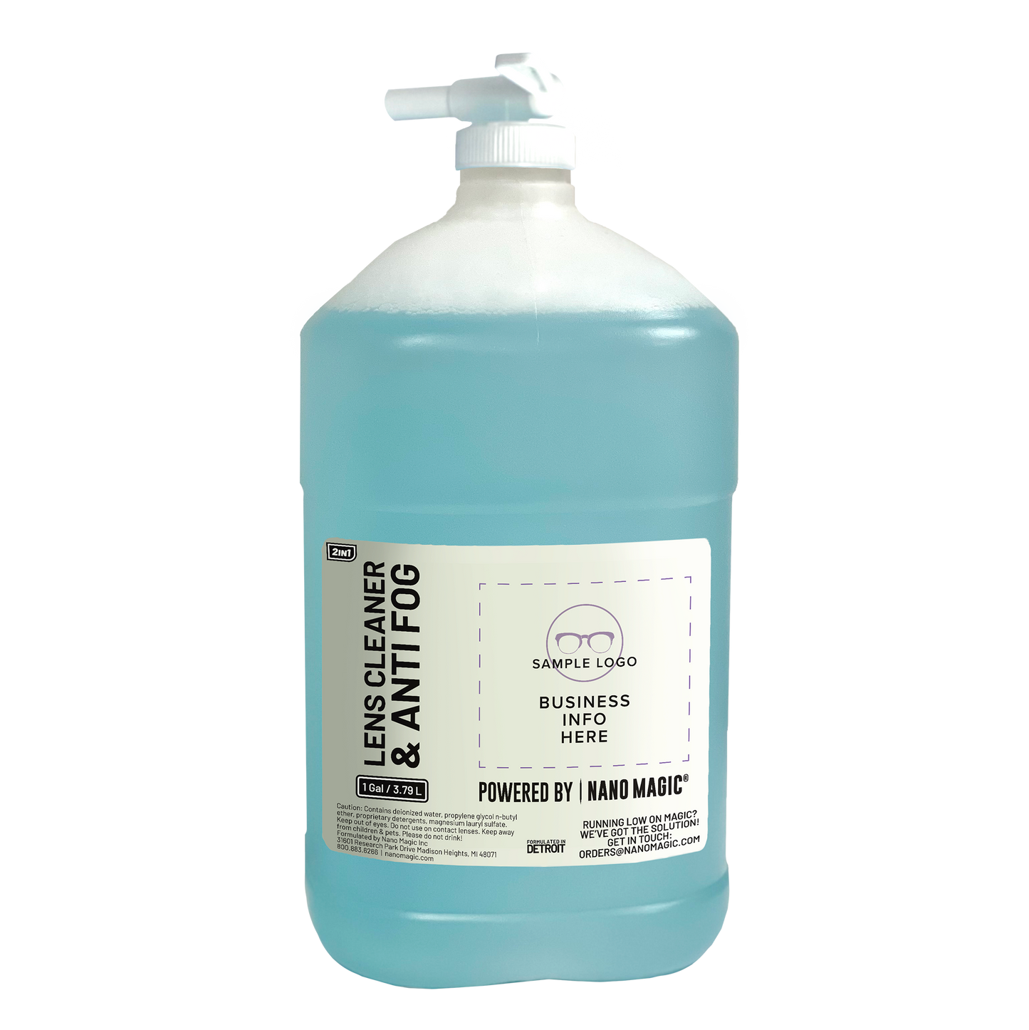 Lens & Anti Fog 1 Gallon [4ct/case]