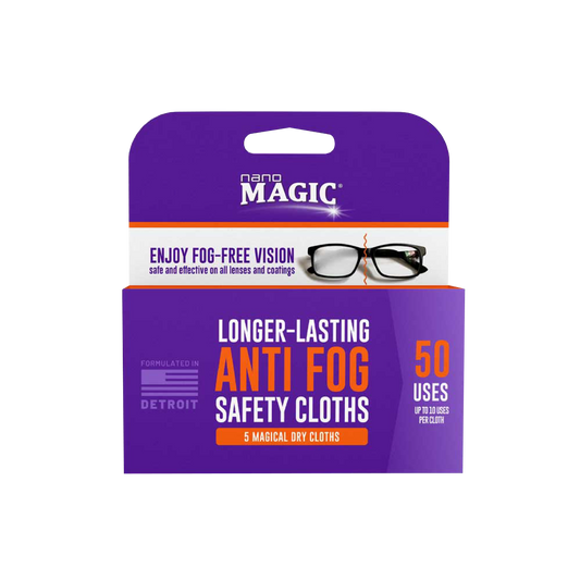 Anti Fog Safety 5pk Dry Cloth [40ct/case]